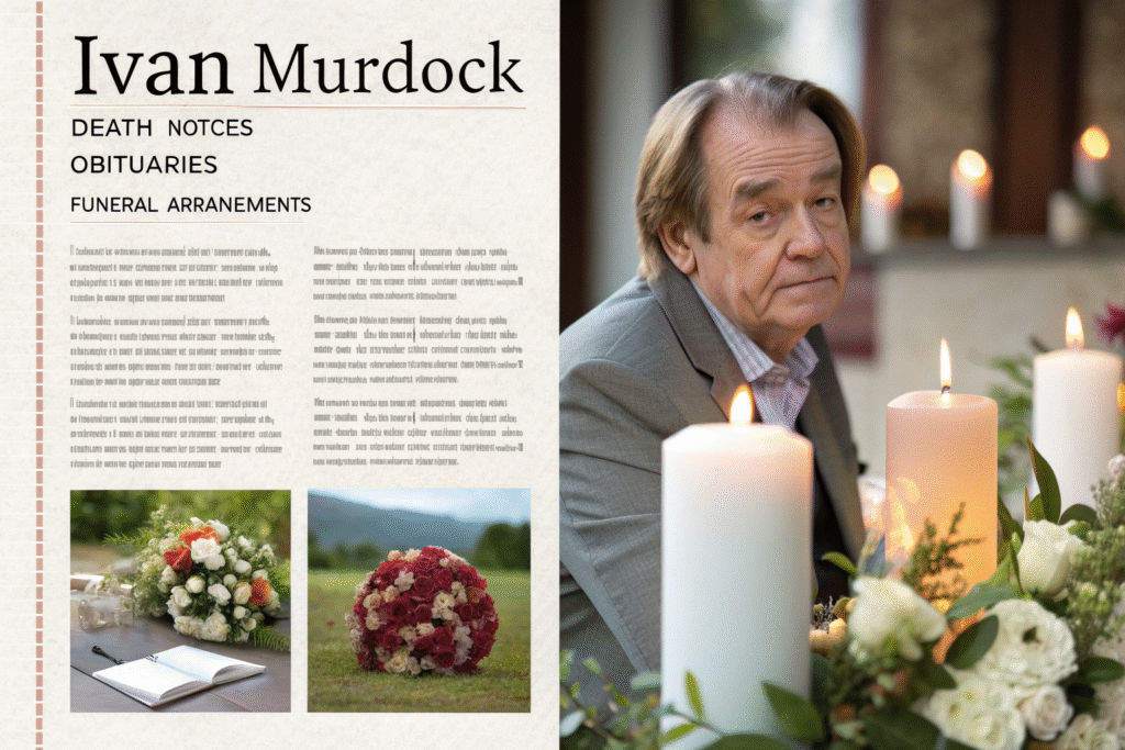 Ivan Murdock Death Notices – Tributes, Obituaries, and Funeral Arrangements